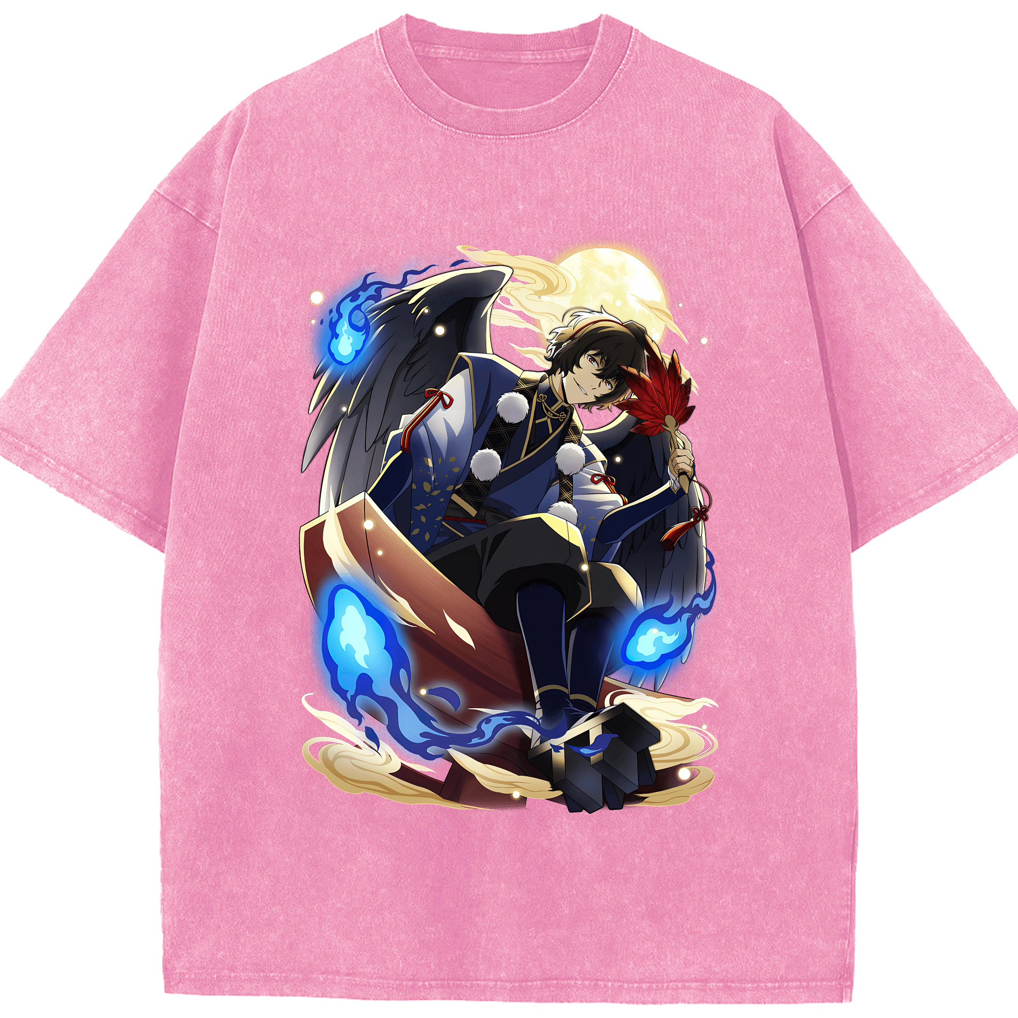 （画像用） 文豪ストレイドッグス Bungo Stray Dogs 綿100% ヴィンテージ風 半袖Tシャツ（フロントプリント）